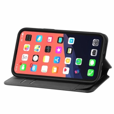 Apple iPhone 13 Mini atverčiamas spalvotas „Caseneo“ Mandala odinis dėklas - knygutė | Priedai.lt