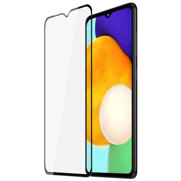 „Dux Ducis“ Tempered Glass pilnai dengiantis apsauginis ekrano stiklas 2.5D - juodas (Galaxy A03s)