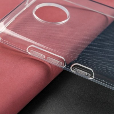 Nokia C10 (C20) kieto silikono TPU skaidrus dėklas - nugarėlė | Priedai.lt