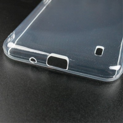 Nokia C10 (C20) kieto silikono TPU skaidrus dėklas - nugarėlė | Priedai.lt