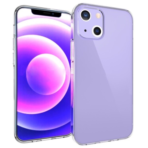 Kieto silikono (TPU) dėklas - skaidrus (iPhone 13)