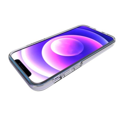 Apple iPhone 13 kieto silikono TPU skaidrus dėklas - nugarėlė | Priedai.lt