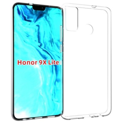 Huawei Honor 9X Lite kieto silikono TPU skaidrus dėklas - nugarėlė | Priedai.lt