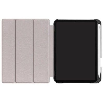 Apple iPad mini 6 2021 „Stylus“ atverčiamas bordo odinis dėklas - stovas | Priedai.lt