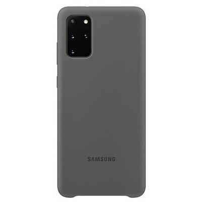 Samsung Galaxy S20+ (G985, G986) „Samsung“ Silicone Cover kieto silikono pilkas dėklas | Priedai.lt
