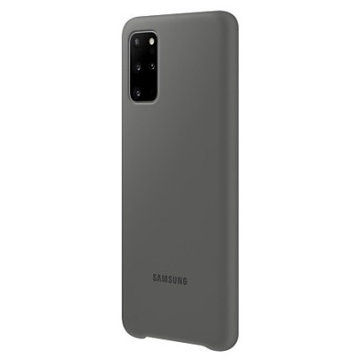 Samsung Galaxy S20+ (G985, G986) „Samsung“ Silicone Cover kieto silikono pilkas dėklas | Priedai.lt