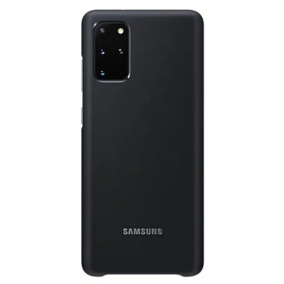 Samsung Galaxy S20+ (G985) Smart Led Cover juodas plastikinis dėklas | Priedai.lt