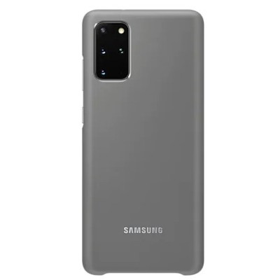 Samsung Galaxy S20+ (G985) Smart Led Cover pilkas plastikinis dėklas | Priedai.lt