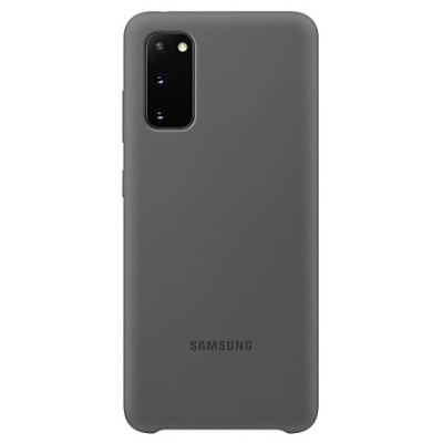 Samsung Galaxy S20 (G980) „Samsung“ Silicone Cover kieto silikono pilkas dėklas | Priedai.lt
