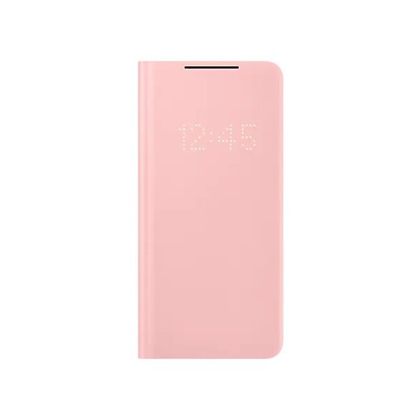 „Samsung“ Smart Led View Cover atverčiamas dėklas - rožinis (Galaxy S21+)
