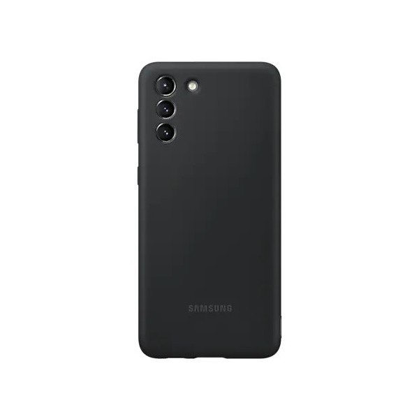 „Samsung“ Silicone Cover dėklas - juodas (Galaxy S21+)