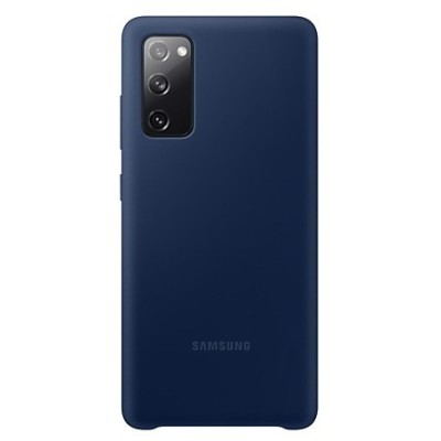 Samsung Galaxy S20 FE (Fan Edition) „Samsung“ Silicone Cover kieto silikono mėlynas dėklas | Priedai.lt