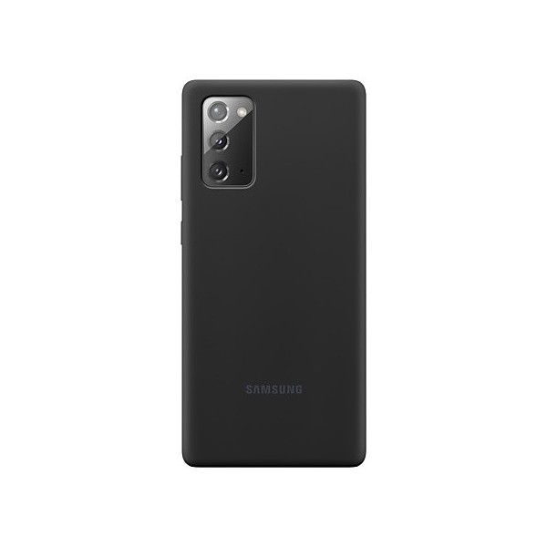 „Samsung“ Silicone Cover dėklas - juodas (Galaxy Note 20)