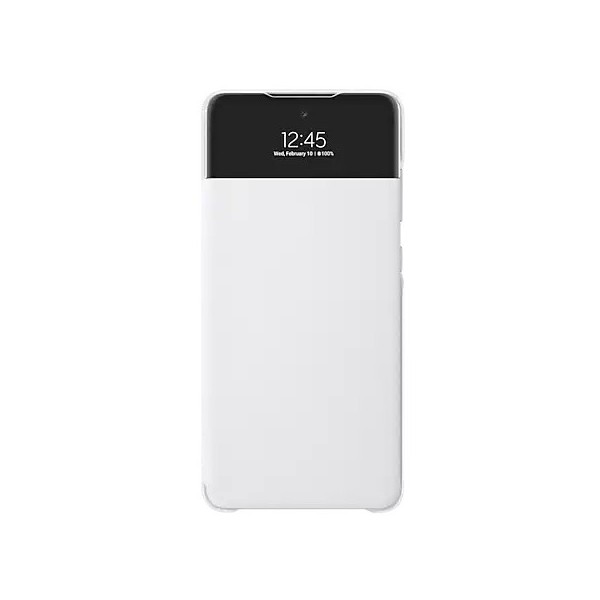 „Samsung“ S View Wallet Cover atverčiamas dėklas - baltas (Galaxy A72)