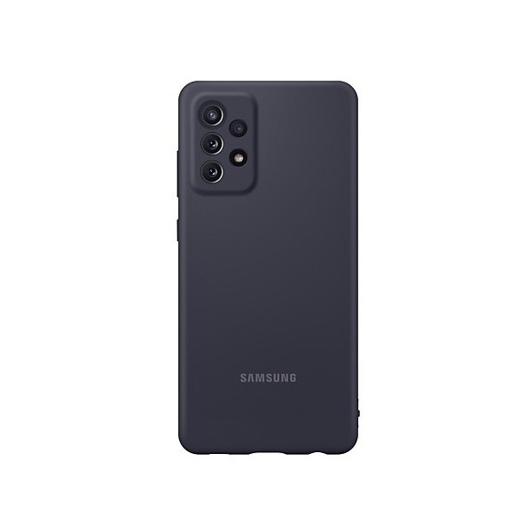 „Samsung“ Silicone Cover dėklas - juodas (Galaxy A72)