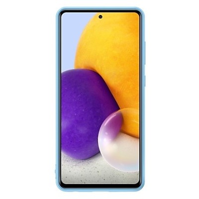 Samsung Galaxy A72 (A726B, A725F) „Samsung“ Silicone Cover kieto silikono mėlynas dėklas | Priedai.lt