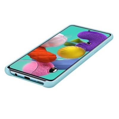 Samsung Galaxy A51 (A515) „Samsung“ Silicone Cover kieto silikono mėtinis dėklas | Priedai.lt
