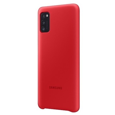 Samsung Galaxy A41 (A415F) „Samsung“ Silicone Cover kieto silikono raudonas dėklas | Priedai.lt