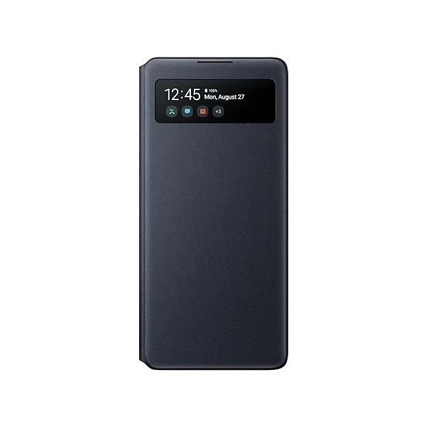 „Samsung“ S View Wallet Cover atverčiamas dėklas - juodas (Galaxy S10 Lite)
