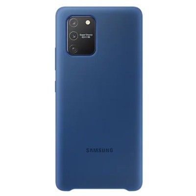 Samsung Galaxy S10 Lite (G970) „Samsung“ Silicone Cover kieto silikono mėlynas dėklas | Priedai.lt