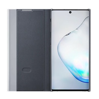 Samsung Galaxy Note 10 (N970F) originalus Smart Clear View Cover (EF-ZN970CBEGWW) atverčiamas juodas dėklas - knygutė | Priedai.