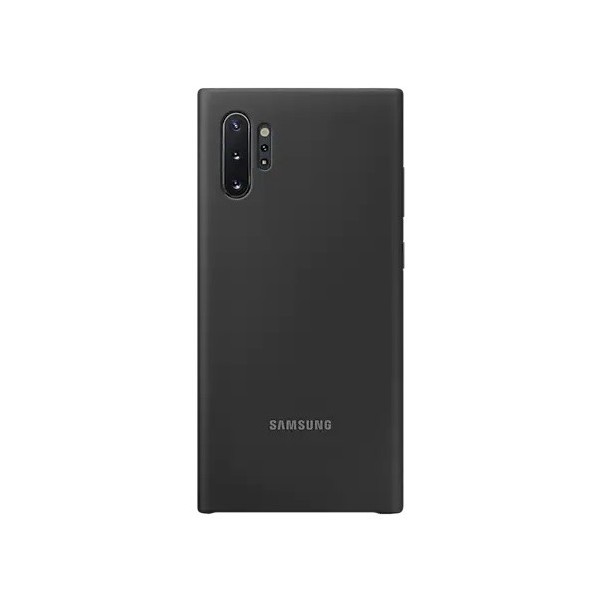„Samsung“ Silicone Cover dėklas - juodas (Galaxy Note 10+)