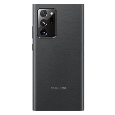Samsung Galaxy Note 20 Ultra (N986F) originalus Smart Clear View Cover (EF-ZN985CBEGEU) atverčiamas juodas dėklas - knygutė | Pr