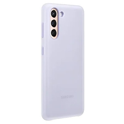 Samsung Galaxy S21 (G991B) Smart Led Cover violetinis plastikinis dėklas | Priedai.lt