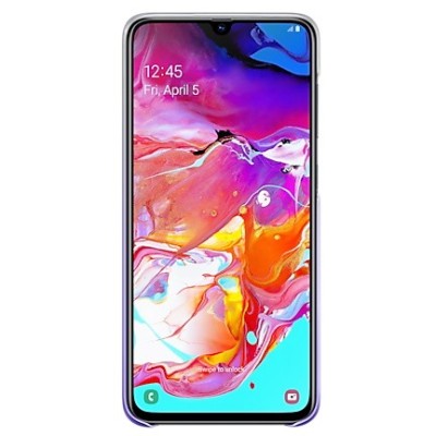 Samsung Galaxy A70 (A705F) „Samsung“ Gradation Cover kieto silikono violetinis dėklas | Priedai.lt