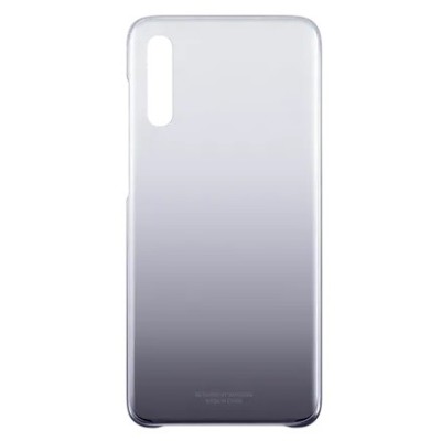Samsung Galaxy A70 (A705F) „Samsung“ Gradation Cover kieto silikono juodas dėklas | Priedai.lt