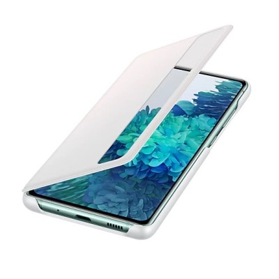 Samsung Galaxy S20 FE (Fan Edition) originalus Smart Clear View Cover (EF-ZG780CWEGEE) atverčiamas baltas dėklas - knygutė | Pri