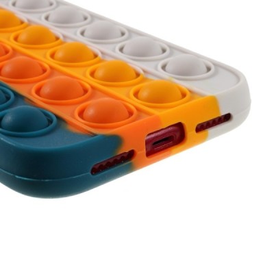 Apple iPhone Xr „Popit“ Bubble minkšto silikono TPU žalias dėklas - nugarėlė | Priedai.lt