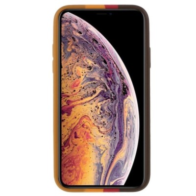 Apple iPhone Xr „Popit“ Bubble minkšto silikono TPU rudas dėklas - nugarėlė | Priedai.lt