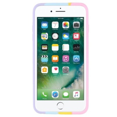 Apple iPhone 6 Plus (6s Plus, 7 Plus, 8 Plus) „Popit“ Bubble minkšto silikono TPU rožinis dėklas - nugarėlė | Priedai.lt