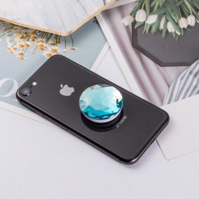 PopSocket Diamond telefono laikiklis (prie nugarėlės) - mėlynas | Priedai.lt