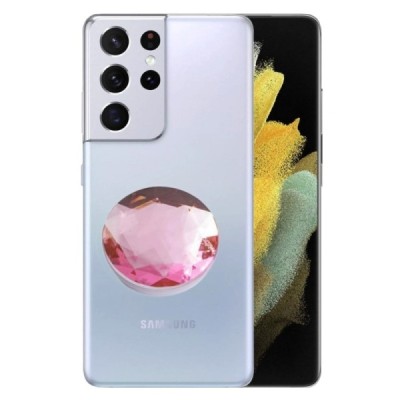 PopSocket Diamond telefono laikiklis (prie nugarėlės) - rožinis | Priedai.lt