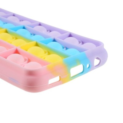Samsung Galaxy A32 4G (A325F) „Popit“ Big Bubble minkšto silikono TPU rožinis dėklas - nugarėlė | Priedai.lt