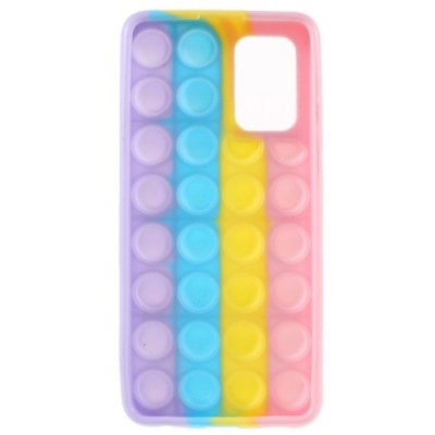 Samsung Galaxy A32 4G (A325F) „Popit“ Big Bubble minkšto silikono TPU rožinis dėklas - nugarėlė | Priedai.lt