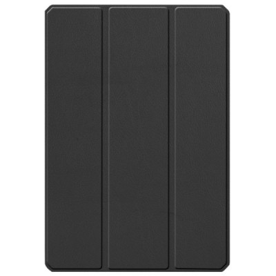 Xiaomi Pad 5 atverčiamas juodas odinis dėklas - knygutė su vieta liestukui | Priedai.lt