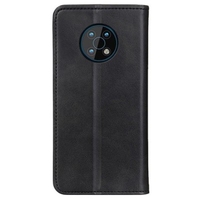Nokia G50 Split solidus atverčiamas juodas odinis dėklas - knygutė | Priedai.lt