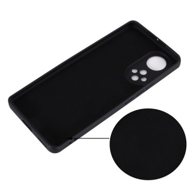Huawei Honor 50 (Nova 9) Shell kieto silikono (TPU) dėklas juodas - nugarėlė | Priedai.lt