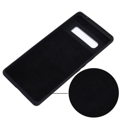 Google Pixel 6 Pro Shell kieto silikono (TPU) dėklas juodas - nugarėlė | Priedai.lt