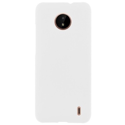 Nokia C10, C20 plastikinis baltas dėklas (nugarėlė) | Priedai.lt