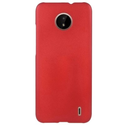 Nokia C10, C20 plastikinis raudonas dėklas (nugarėlė) | Priedai.lt