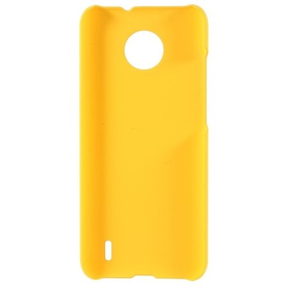 Nokia C10, C20 plastikinis geltonas dėklas (nugarėlė) | Priedai.lt