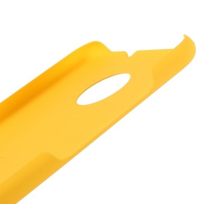 Nokia C10, C20 plastikinis geltonas dėklas (nugarėlė) | Priedai.lt