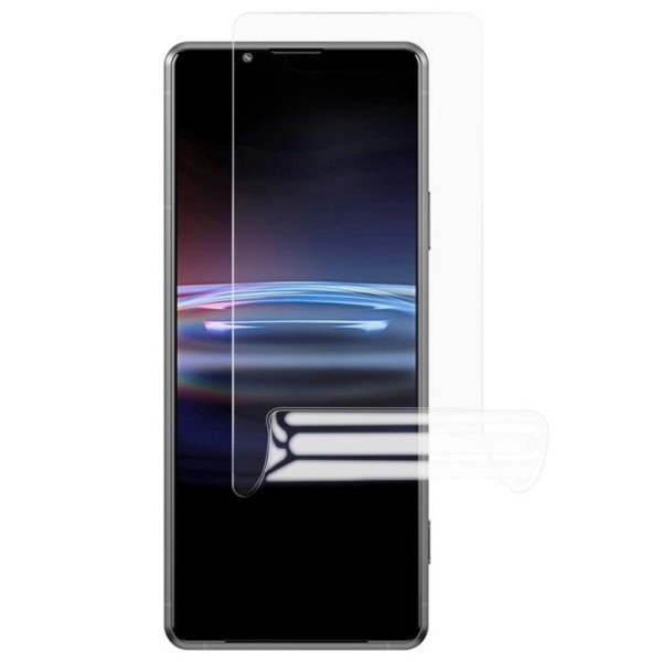 „Calans“ hidrogelinė apsauginė ekrano plėvelė (pilnai dengianti) - skaidri (Xperia Pro-I)