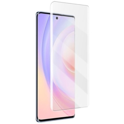 Huawei Honor 50 (Nova 9) „Amorus“ UV Liquid sustiprintos apsaugos skaidrus pilnai dengiantis apsauginis ekrano stiklas | Priedai