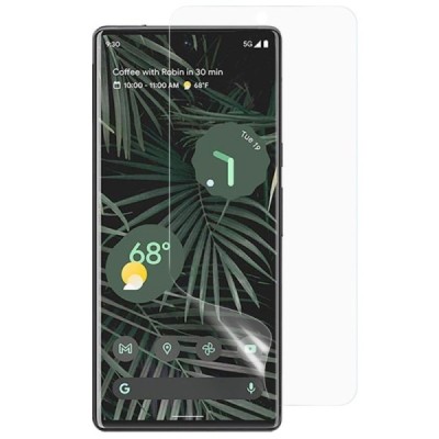 Google Pixel 6 JUNLI (TPU) skaidri apsauginė pilnai dengianti ekrano plėvelė | Priedai.lt