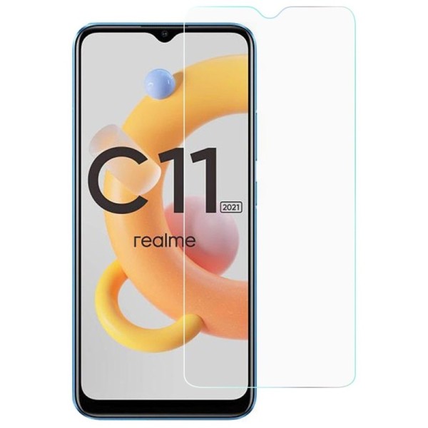 „Calans“ Tempered Glass (nepilno dengimo) apsauginis ekrano stiklas 0.3 mm (Realme C11)